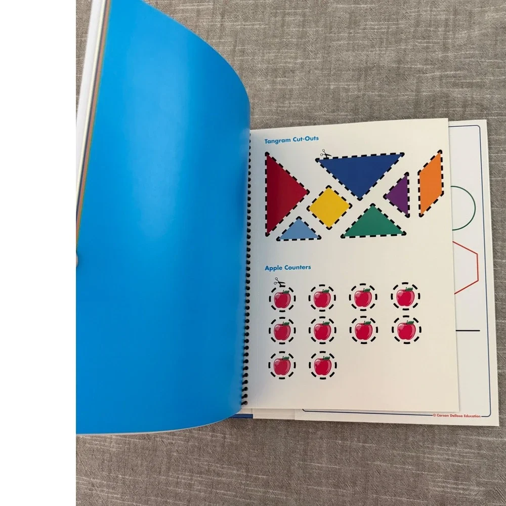 Spectrum Hands-On Math Kindergarten Workbook Carson Dellosa Education Grade K